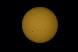 Sun wit spots