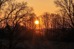 Sunrise at Bialkow Observatory