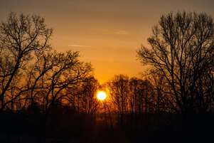 Sunrise at Bialkow Observatory