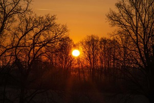 Sunrise at Bialkow Observatory