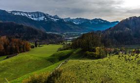 Surroundings of Gruyere